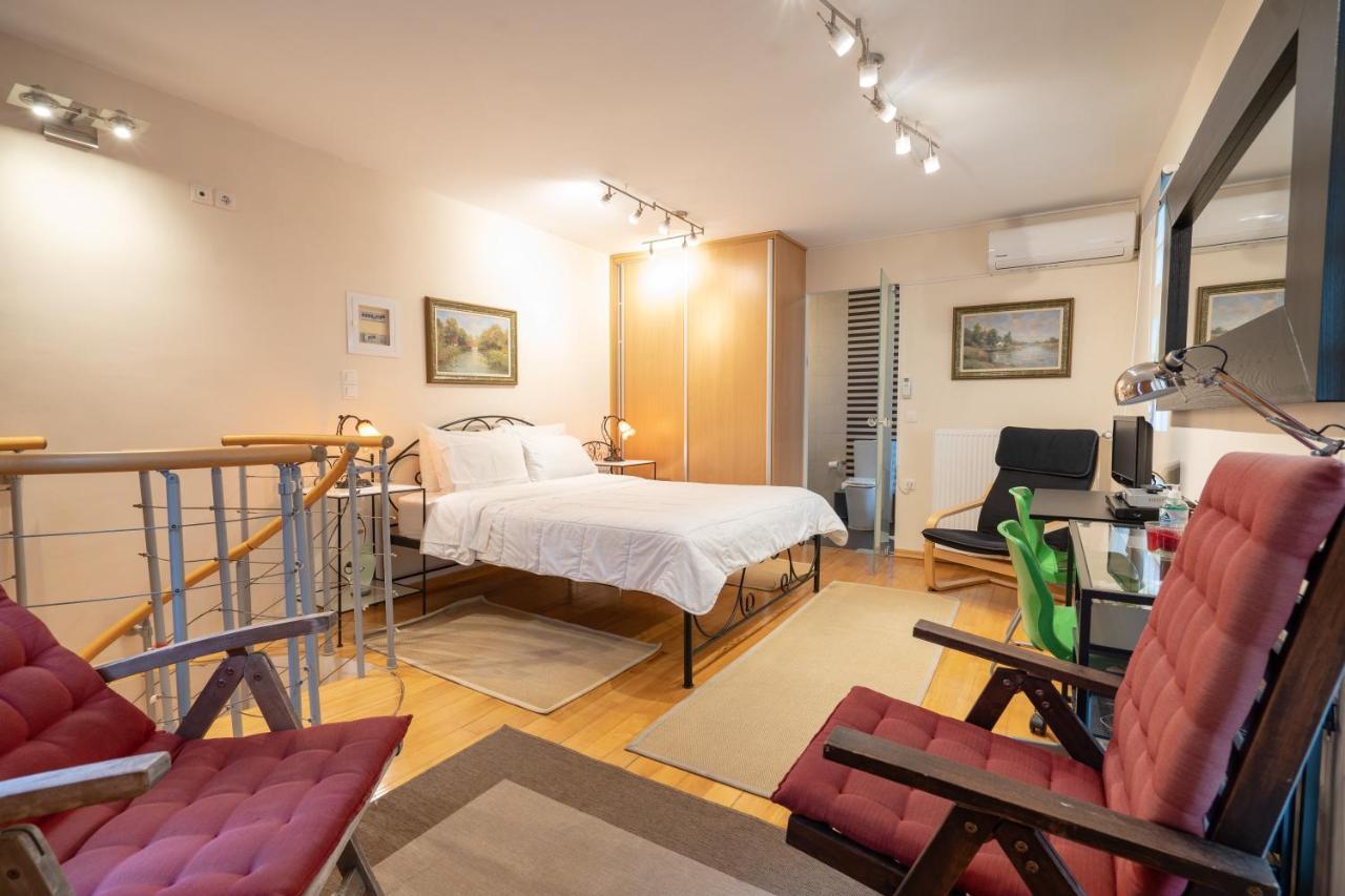 Acropolis Metro St.3 Bedrοοms 6 Persons Maisonette أثينا المظهر الخارجي الصورة